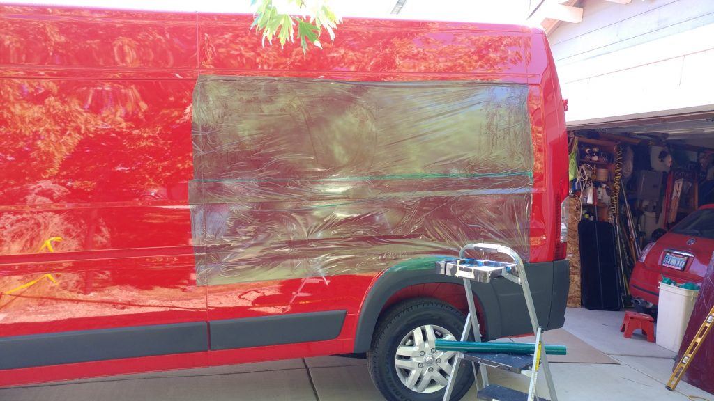 Ram ProMaster Van Conversion Windows